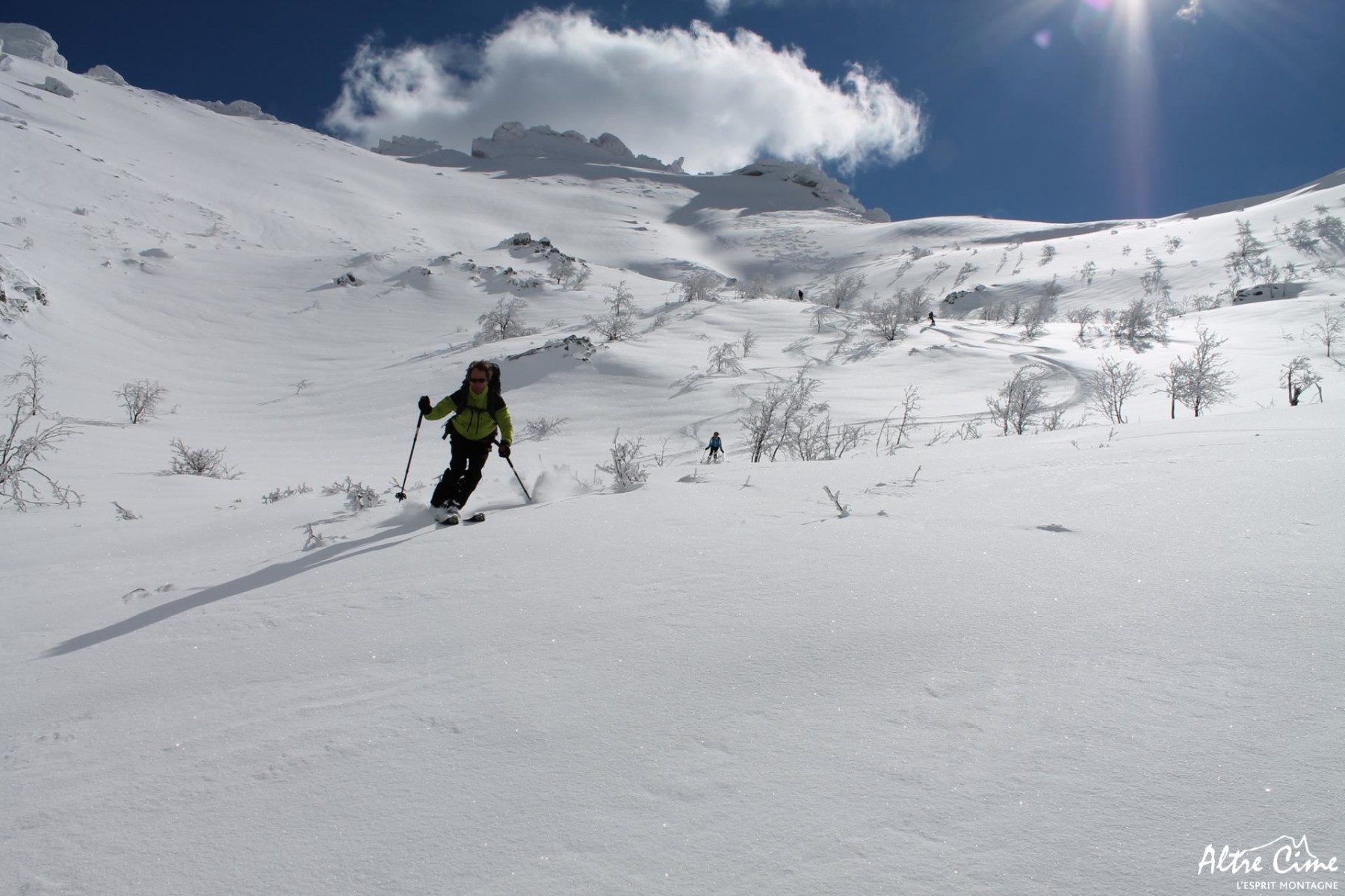 piste de ski en corse