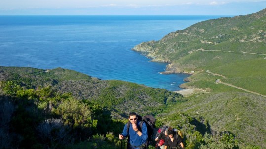 traversée du Cap Corse