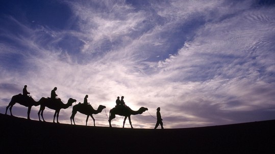 le désert marocain
