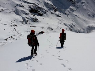 [Alpinisme en Corse] Descente sous Bocca Pampanosa