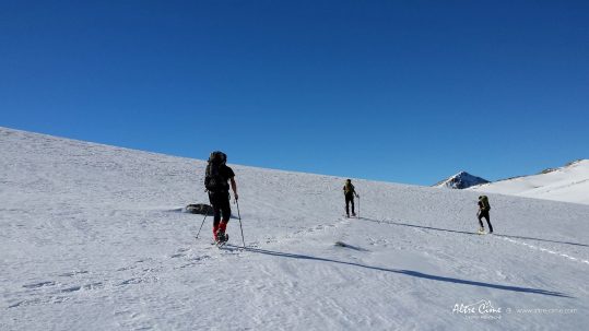 [GR20 Nord Hiver] le GR20 en raquettes à neige